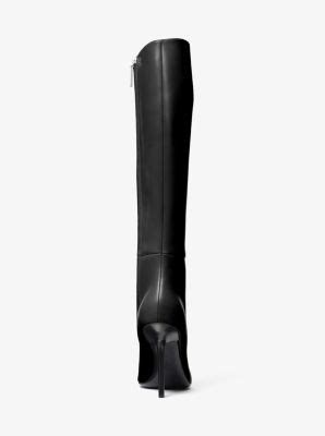 michael kors black angelina calf leather